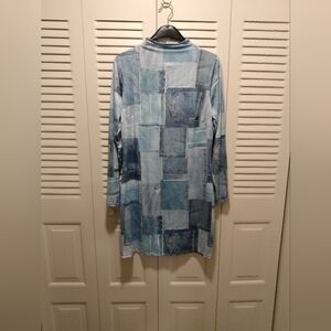 🔥 NWT 🔥 Fashion Nova Denim Demeanor Mini Dress WPL2X